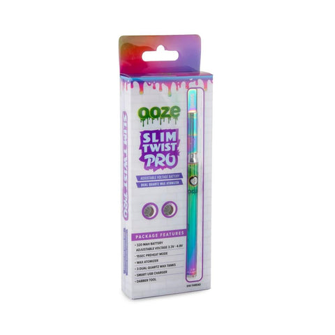 Ooze Slim Twist Pro CBD Vape Battery - The Supply Joint 