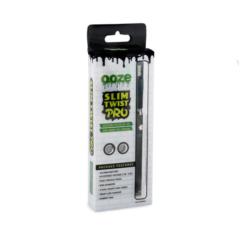 Ooze Slim Twist Pro CBD Vape Battery - The Supply Joint 