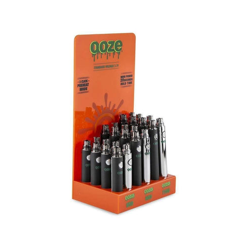 Ooze Standard 510 Thread Vape Pen - 24 Count Display - The Supply Joint 